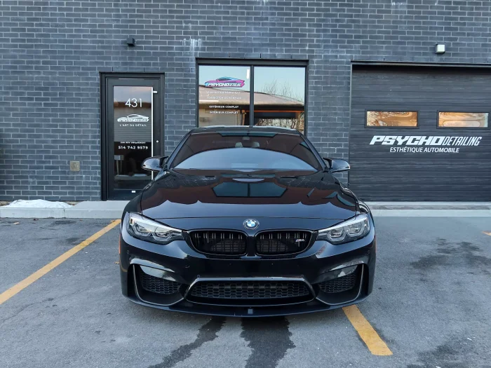 Ceramic coated car exterior showing durable gloss and protection in Terrebonne